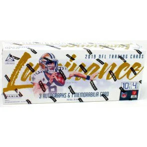 2019 Panini Luminance Football Hobby Box Draft Day Signatures (Ships Sealed Only)