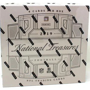 2019 Panini National Treasures Football 4 Box Case (Ships Sealed Only)