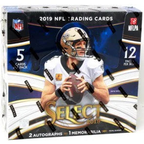2019 Panini Select Football Hobby Case 12 Boxes (Ships Sealed Only)