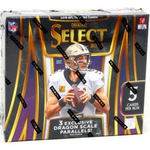 2019 Panini Select Football Case 20 Boxes Dragon Scale Parallels (Ships Sealed Only)