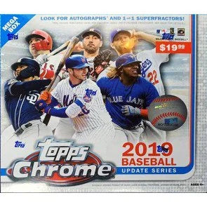 2019 Topps Chrome Update Baseball Mega 40 Box Case (Ships Sealed Only)