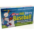 2019 Topps Heritage High Number Baseball Hobby 12 Box Case (Ships Sealed Only)