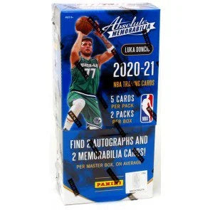 2020 21 Panini Absolute Memorabilia Basketball Hobby Case (Ships Sealed Only)