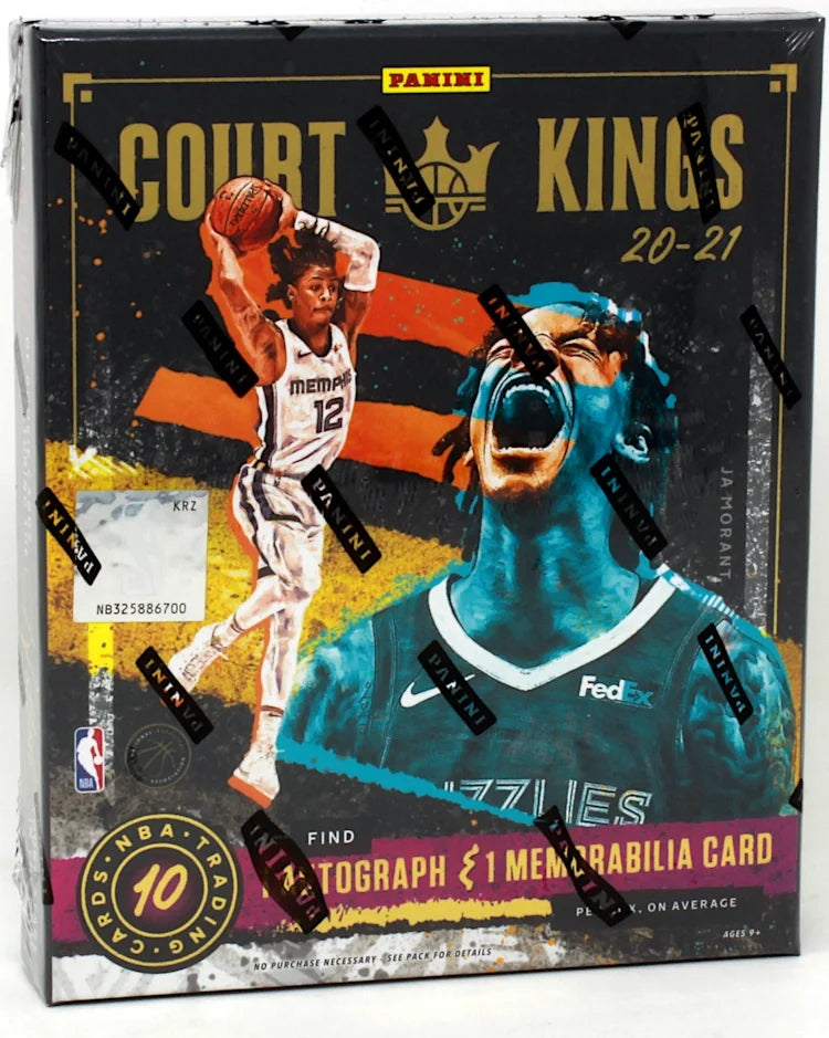 2020-21 Panini Court Kings Basketball Hobby 16 Box Case (Ships Sealed Only) - B2