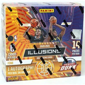 2020 21 Panini Illusions Basketball Hobby Box (Ships Sealed Only)
