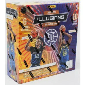 2020 21 Panini Illusions Basketball Mega Box 10 Packs (Ships Sealed Only)
