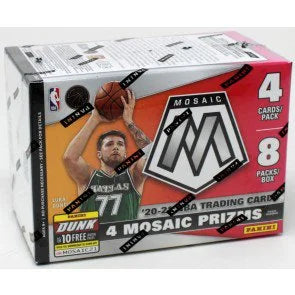 2020 21 Panini Mosaic Basketball Blaster Case 20 Boxes (Ships Sealed Only)