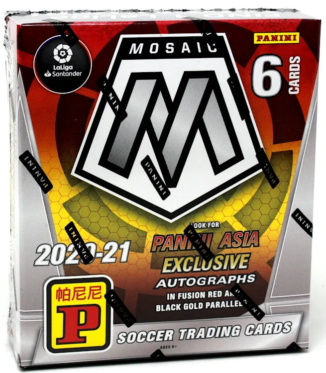 2020 21 Panini Mosaic LaLiga Soccer Case 20 Boxes (Ships Sealed Only)