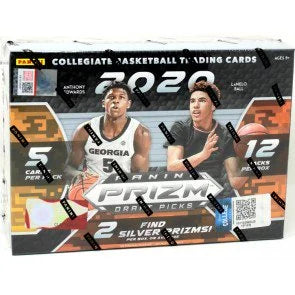 2020 21 Panini Prizm Collegiate Draft Picks Basketball Mega Box (Ships Sealed Only)