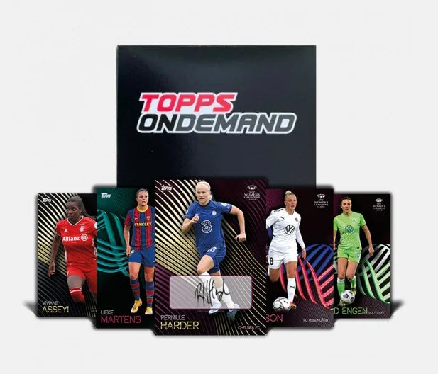 2020 21 Topps UEFA Women s Champions League Knockout Soccer Box (Ships Sealed Only)