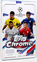 2020 21 Topps Chrome UEFA Champions League Soccer 12 Box Case (Ships Sealed Only)