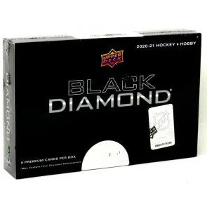2020 21 Upper Deck Black Diamond Hockey Hobby Box Rookie Autographs (Ships Sealed Only)