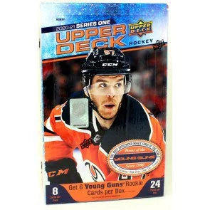 2020 21 Upper Deck Series 1 Hockey Hobby Box (Ships Sealed Only) - B