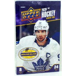 2020 21 Upper Deck Series 2 Hockey Hobby Box 24 Packs (Ships Sealed Only)