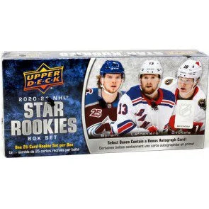2020 21 Upper Deck Star Rookies Hockey 20 Box Case (Ships Sealed Only) - B1