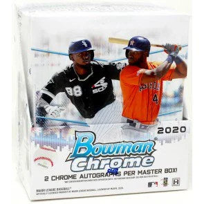 2020 Bowman Chrome Baseball Hobby Box (Ships Sealed Only) - B