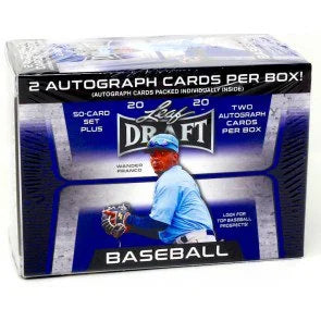 2020 Leaf Draft Baseball Retail Blaster 20 Box Case 17371 (Ships Sealed Only)