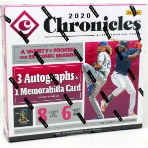 2020 Panini Chronicles Baseball Hobby Box (Ships Sealed Only)