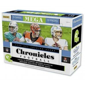 2020 Panini Chronicles Football Mega Box 10 Packs (Ships Sealed Only)