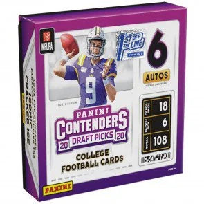 2020 Panini Contenders Draft Picks Football FOTL Hobby Box (Ships Sealed Only)