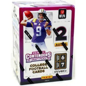 2020 Panini Contenders Draft Picks Football Blaster Box 7 Packs (Ships Sealed Only)
