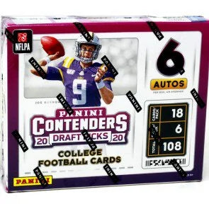 2020 Panini Contenders Draft Picks Football 12 Box Hobby Case (Ships Sealed Only)