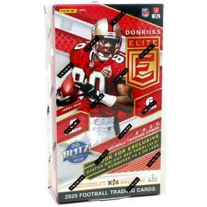 2020 Panini Donruss Elite Football Hobby Box TMALL Edition (Ships Sealed Only)