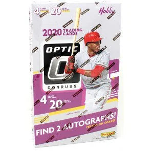2020 Panini Donruss Optic Baseball Hobby Box (Ships Sealed Only)