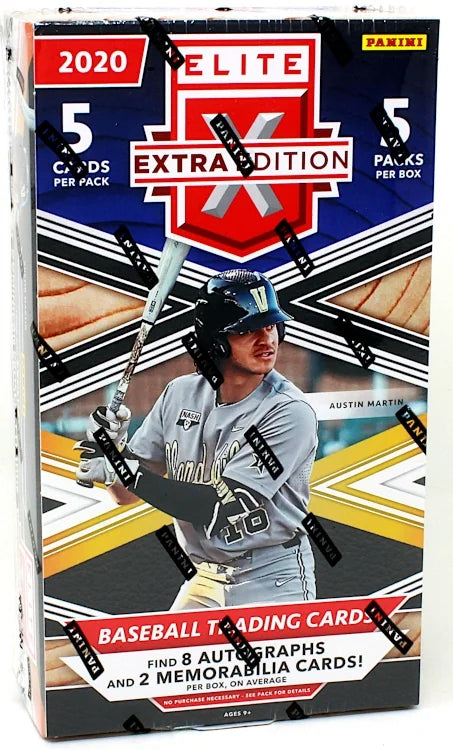 2020 Panini Elite Extra Edition Baseball Hobby 20 Box Case (Ships Sealed Only) - B2