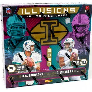 2020 Panini Illusions Football Hobby Box 10 Packs (Ships Sealed Only)
