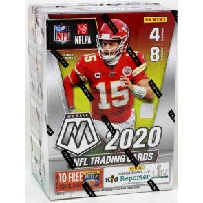 2020 Panini Mosaic Football Blaster Box Retail Exclusive (Ships Sealed Only)