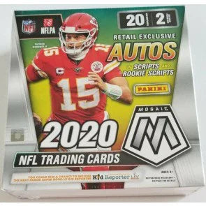 2020 Panini Mosaic Football Mega Box Walmart Retail Exclusive (Ships Sealed Only)