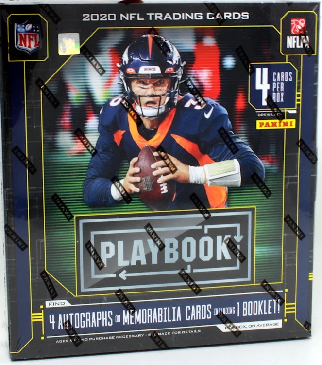 2020 Panini Playbook Football Hobby Box (Ships Sealed Only)