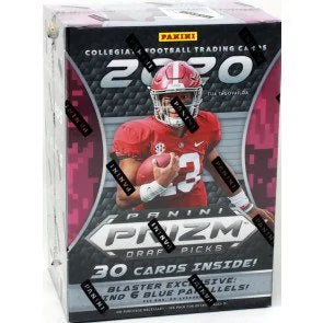 2020 Panini Prizm Draft Picks Football Blaster Box (Ships Sealed Only)