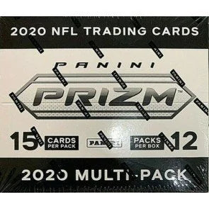 2020 Panini Prizm Football Multi Pack Case 20 Boxes (Ships Sealed Only)