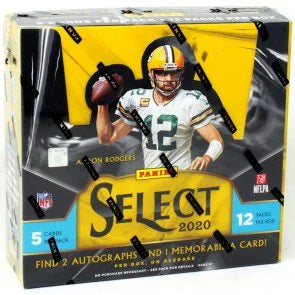 2020 Panini Select Football Hobby 12 Box Case Rookie Autographs (Ships Sealed Only)