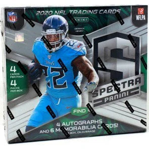 2020 Panini Spectra Football Hobby Box Sealed (Ships Sealed Only)