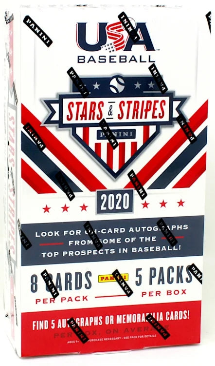 2020 Panini Stars and Stripes Baseball Hobby Box (Ships Sealed Only)
