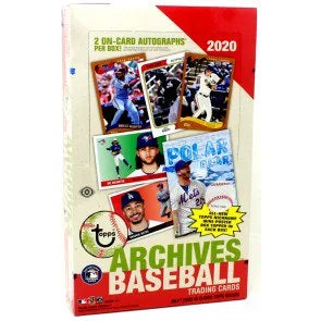 2020 Topps Archives Baseball Hobby 10 Box Case (Ships Sealed Only)