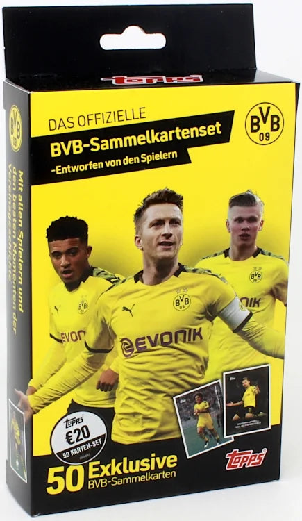2020 Topps BVB Dortmund Soccer Card Set 20 Box Case (Ships Sealed Only)
