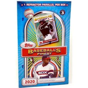 2020 Topps Finest Flashback Baseball Box (Ships Sealed Only)