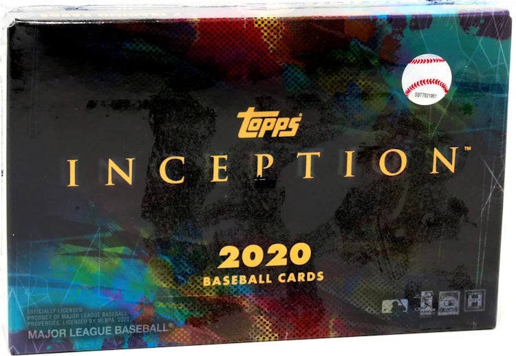 2020 Topps Inception Baseball Hobby 16 Box Case (Ships Sealed Only) - B2