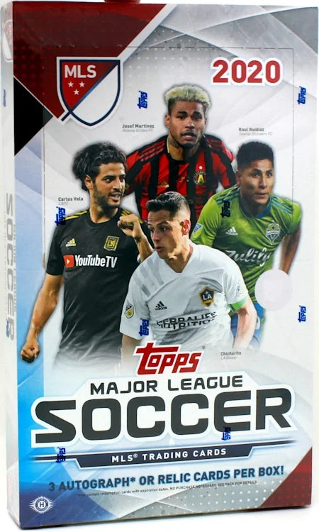 2020 Topps MLS Soccer Hobby Box 24 Packs 8 Cards Per Pack (Ships Sealed Only)