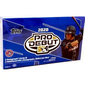2020 Topps Pro Debut Baseball Hobby Box (Ships Sealed Only)
