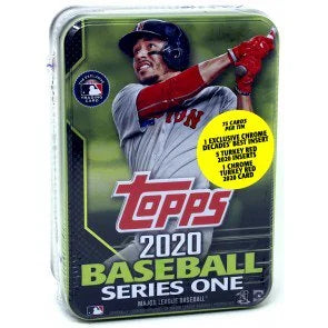 2020 Topps Series 1 Baseball Retail Tin 12 Box Lot (Ships Sealed Only)
