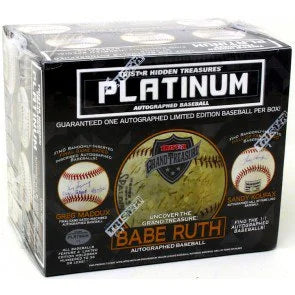 2020 Tristar Autographed Baseball Platinum Edition Box (Ships Sealed Only)