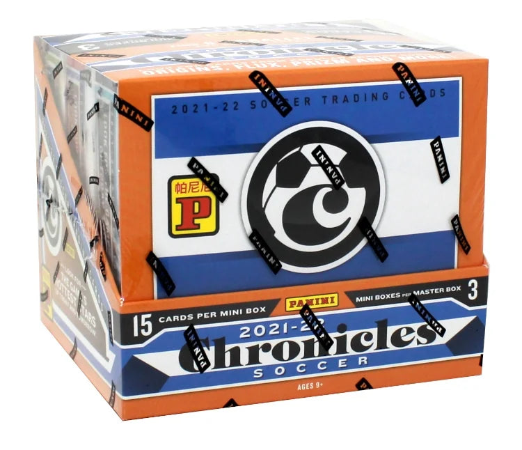 2021 22 Panini Chronicles Soccer Box Tmall Edition (Ships Sealed Only)