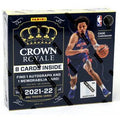 2021 22 Panini Crown Royale Basketball Hobby Box (Ships Sealed Only)