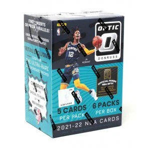 2021 22 Panini Donruss Optic Basketball Blaster 20 Box Lot (Ships Sealed Only)