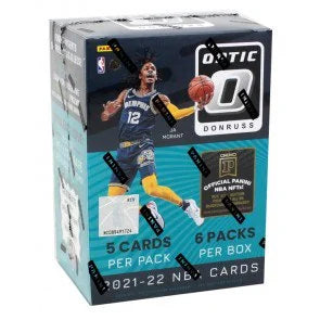 2021 22 Panini Donruss Optic Basketball Blaster Box 6 Packs (Ships Sealed Only)